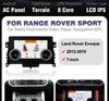 Compatible with Land Rover Range Rover Evoque ('12-'18) 7-inch LCD Touchscreen Air Conditioning Panel Upgrade.