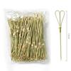 Decoration Kitchen & Bar Cocktail Decoration Bamboo Stick Fruit Stick Art Flower Stick Toothpick