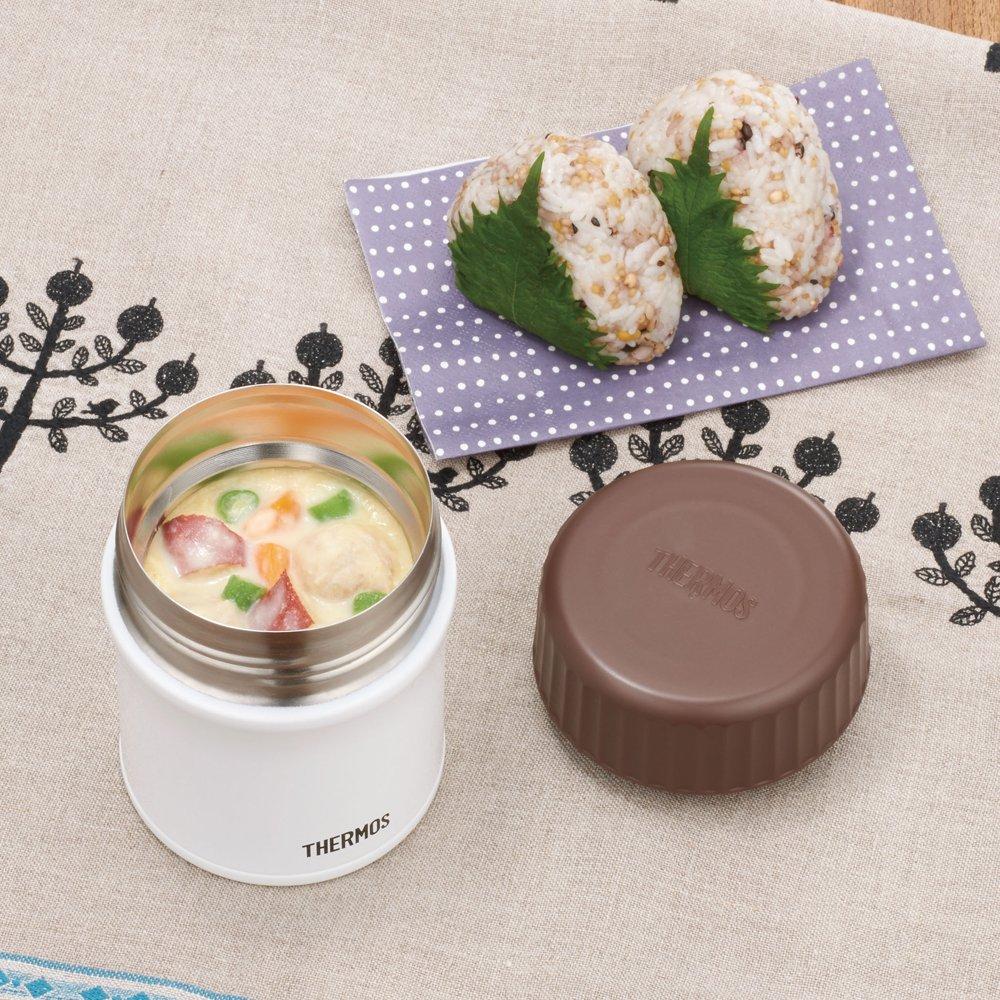 Thermos Vacuum Insulated Soup Jar 380ml Milk JBI-383 MLK