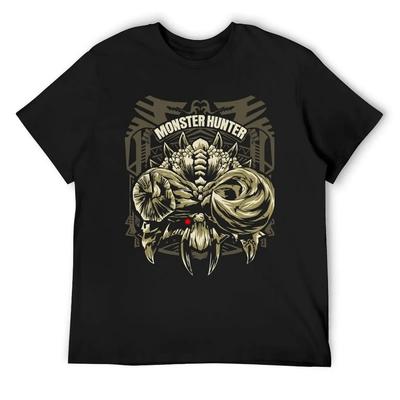 Diablos Monster Hunter T-Shirt schlichtes Anime-T-Shirt Grafik Bluse Herren weiße T-Shirts