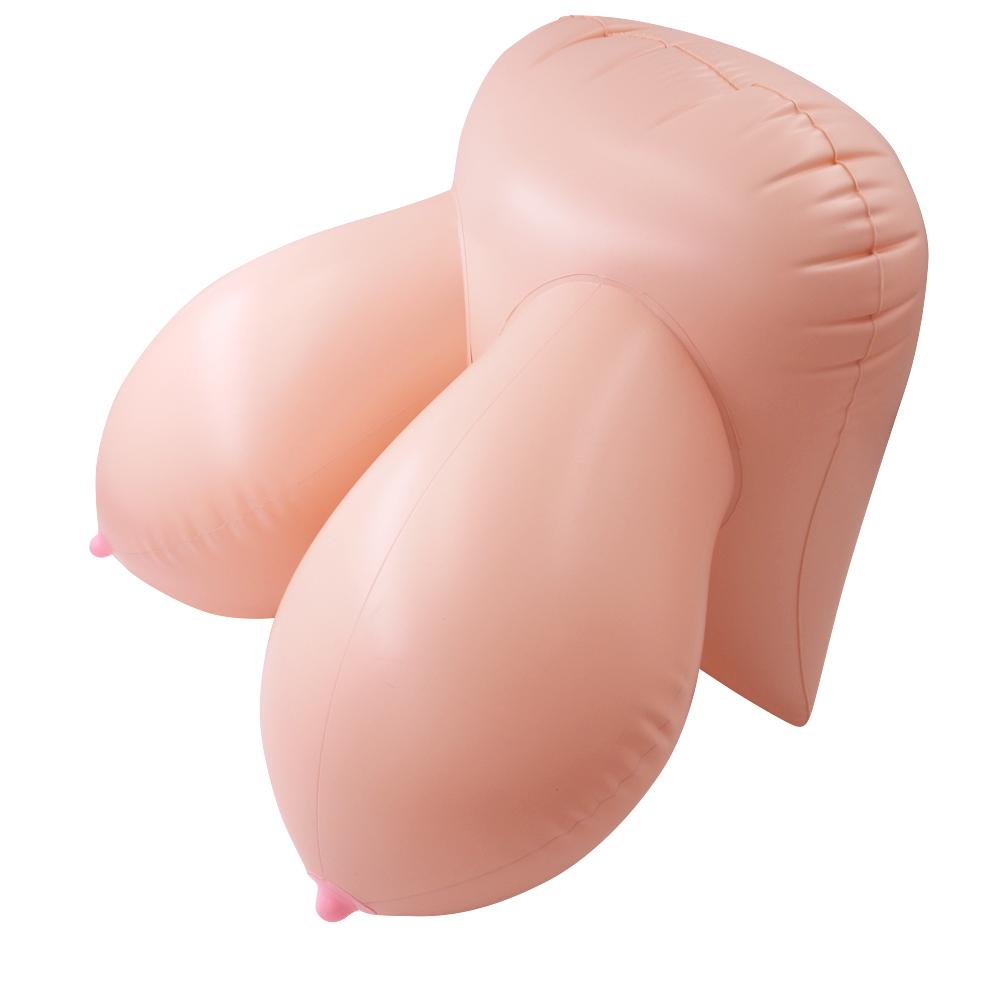 Inflatable Fake Boobs Masturbation Breasts Sex Toys Sex Product For Male Pocket Pussy