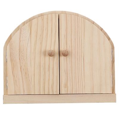 Natural Wood Socket Cover for Home Safety Childproof Design Smooth Surfaces Prevents Misinsertion