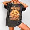 Chicken Nuggets Vintage 90er Bootleg Grafik T-Shirt für Herren Damen Foodie Geschenk