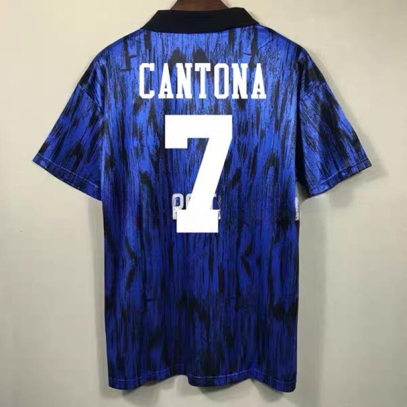 Vintage Jersey Nostalgic Classic Football Jersey Cantona Rooney Beckham C Ronaldo Park Ji Xing Jersey