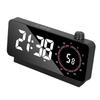 Digital Dual Alarm Clock Adjustable Brightness Temperature Display 5 Minutes Snooze Table Alarm Clock for Bedside