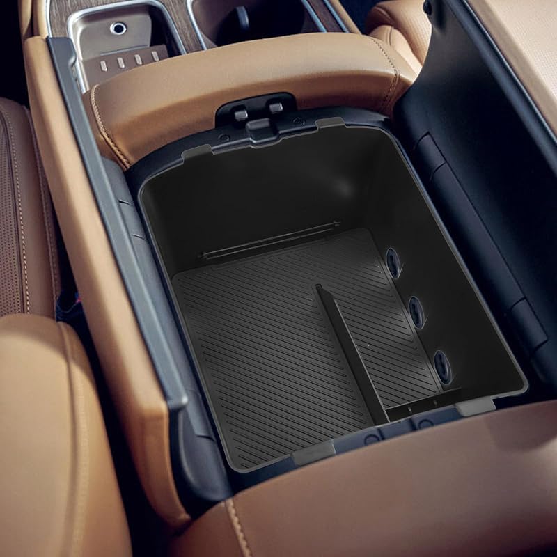 SHAOHAO 2024 2025 Palisade Lower Organizer Tray Fit for 2023 2024 2025 Hyundai Palisade SE, SEL, XRT, Limited, Calligraphy Under Organizer Palisade 2026 Palisade Bottom Tray