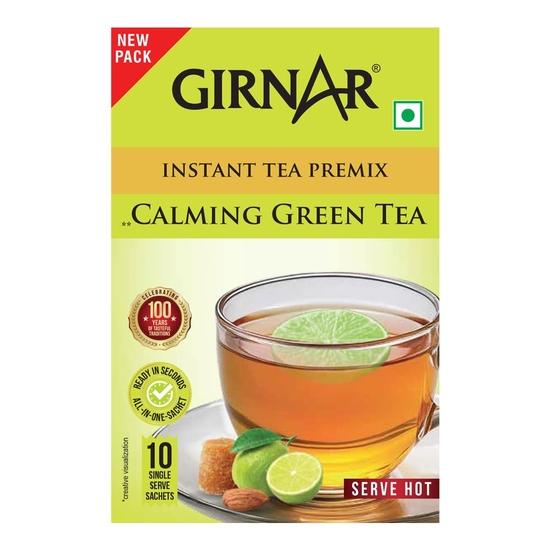 Girnar Instant Premix Calming Green Tea - Instant, 100 G