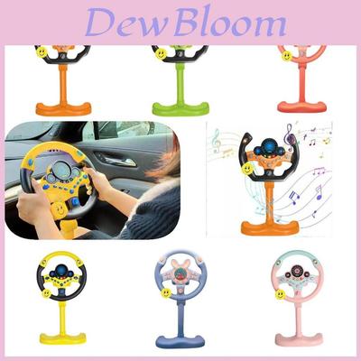 Realistic And Educational Steering Wheel Toy For Kids With Flashing Lights And Sound