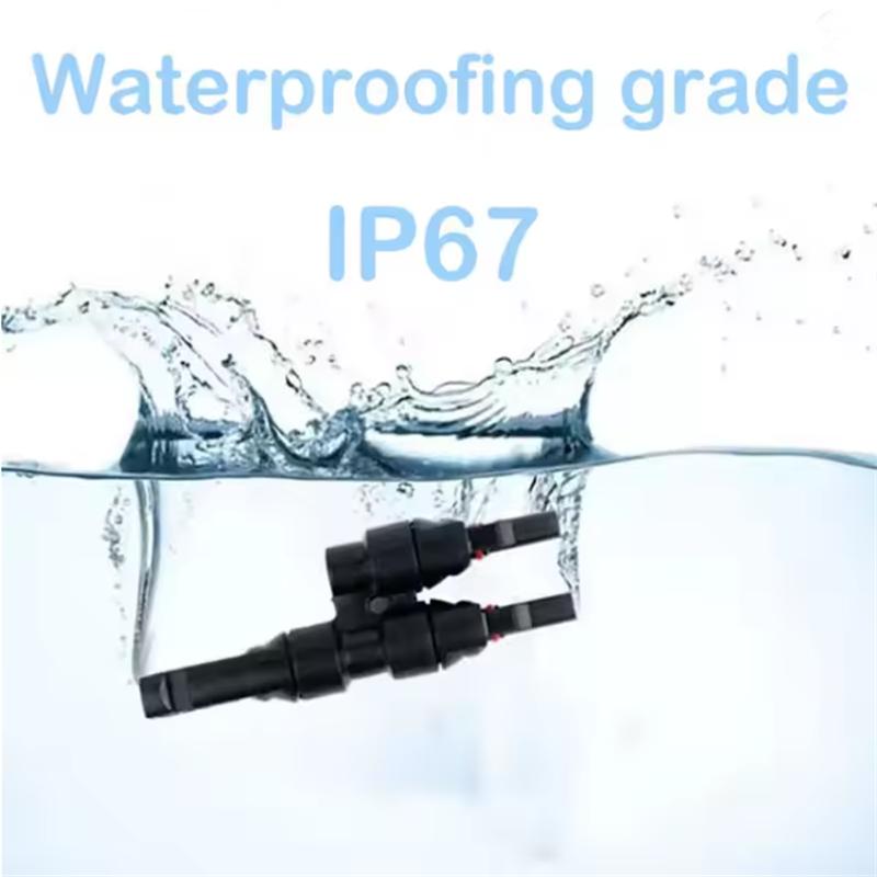 1 Pair T2/T3/T4/T5/T6 Male&Femal Branch PV Solar panel Cable Connectors 30A 1000V Electrical Photovoltaic Panel Wire Connector