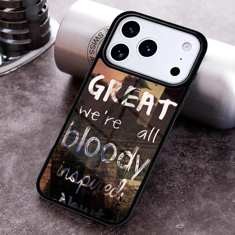 Newt Quotes The Maze Runner Phone Case for iPhone 17 16 15 Pro Max Air 14 13 12 11 Plus Shockproof Capa Cover