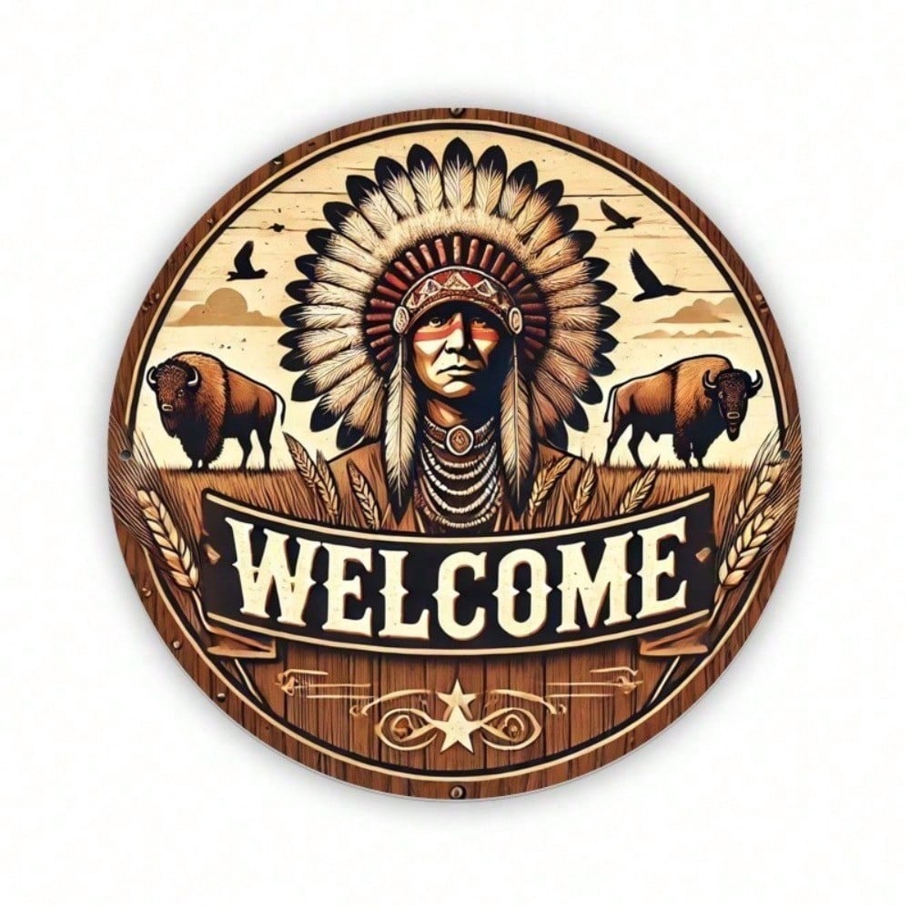 

Vintage Metal Tin Sign Wall Art Decor for Bar Cafe Garage Man Cave Home різнокольоровий