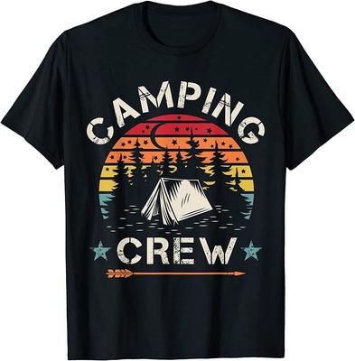Camping Crew Retro Camper Unisex T-Shirt