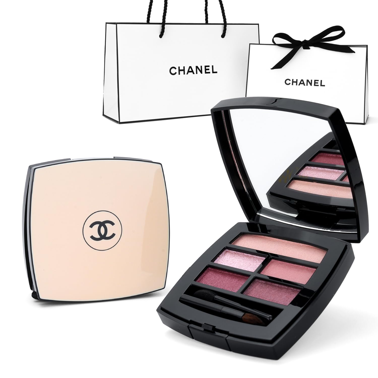 Les Beiges Palette Regard de eyeshadow Perfect for White or as a Includes shopping bag and original paper beauty and CHANEL (Coeur Chanel) 4.5g