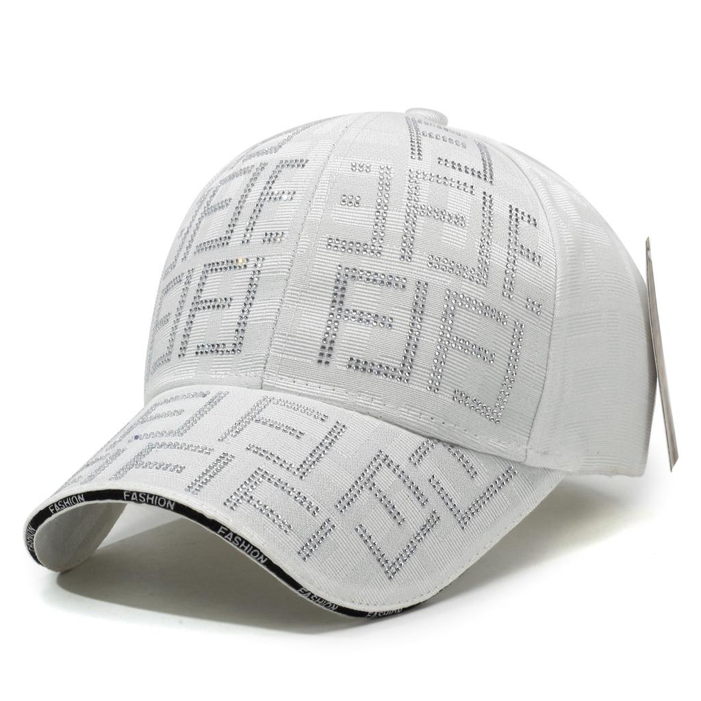 Embroidered Letter Baseball Cap—Breathable Summer Sun Hat, UV-Protective Outdoor Hat, Adjustable Size