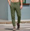 Men's Lightweight Running Pants Elastic Waistband Jogger Sweatpants with Zipper Pockets for Fitness Training and Outdoor Sports