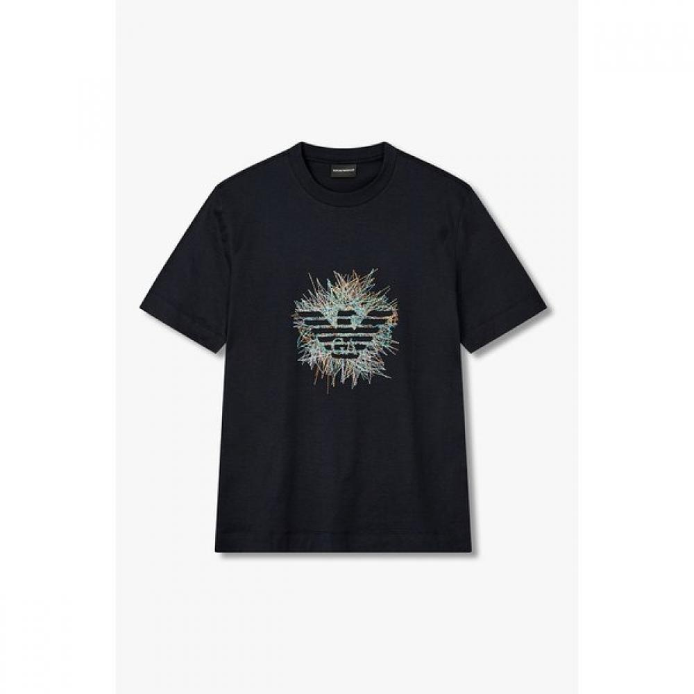 Emporio Armani Men S Lyocell STiTch T ShirT A516126065 S