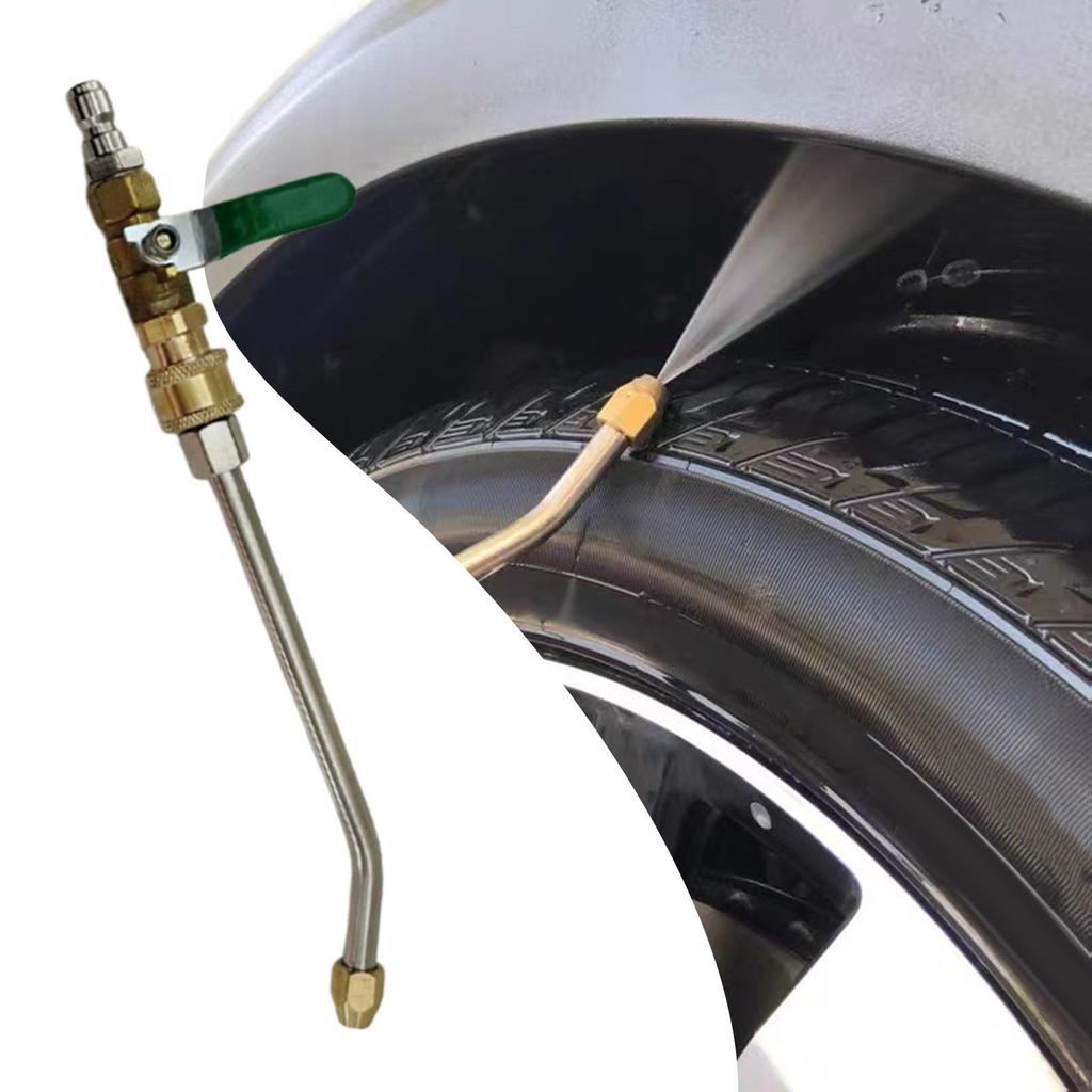High Pressure Washer Extension 1/4 Quick Connect Easy Installation Attachment Hose Adapter