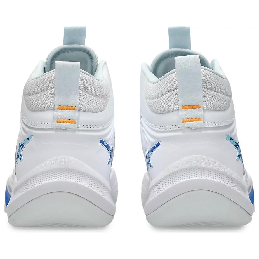 Asics Nova Surge 3 Comfortable Mid-Top Basketball Shoes Men Sneaker White 1061A048-100