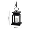 Solar Hanging Lanterns Outdoor Waterproof Super Bright LED Candle Light With Clip Landscape Christmas Lanterns