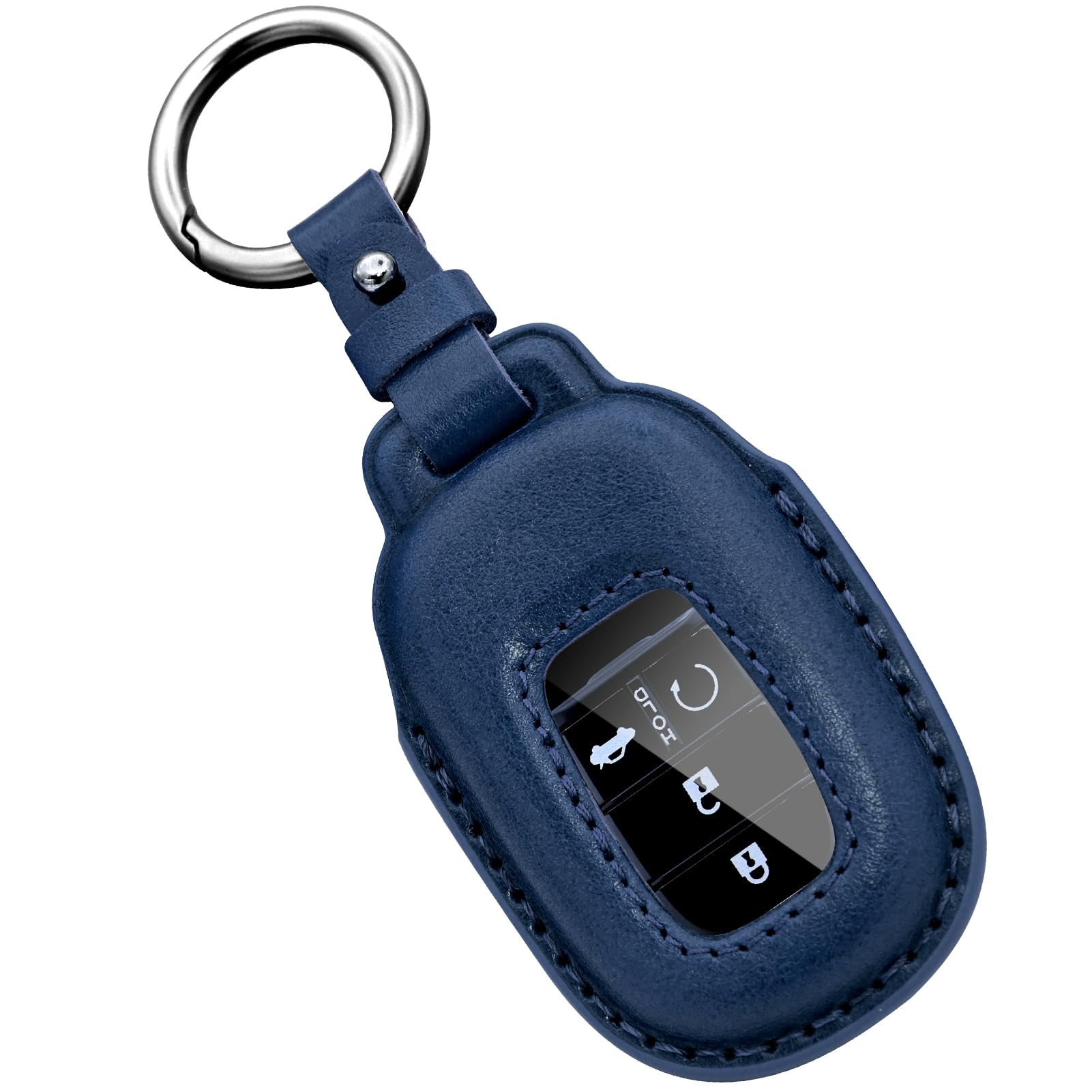 

[Ysemco] Compatible Honda Smart Key Case Key Cover New Vezel RV Series Step Wagon Type A синій