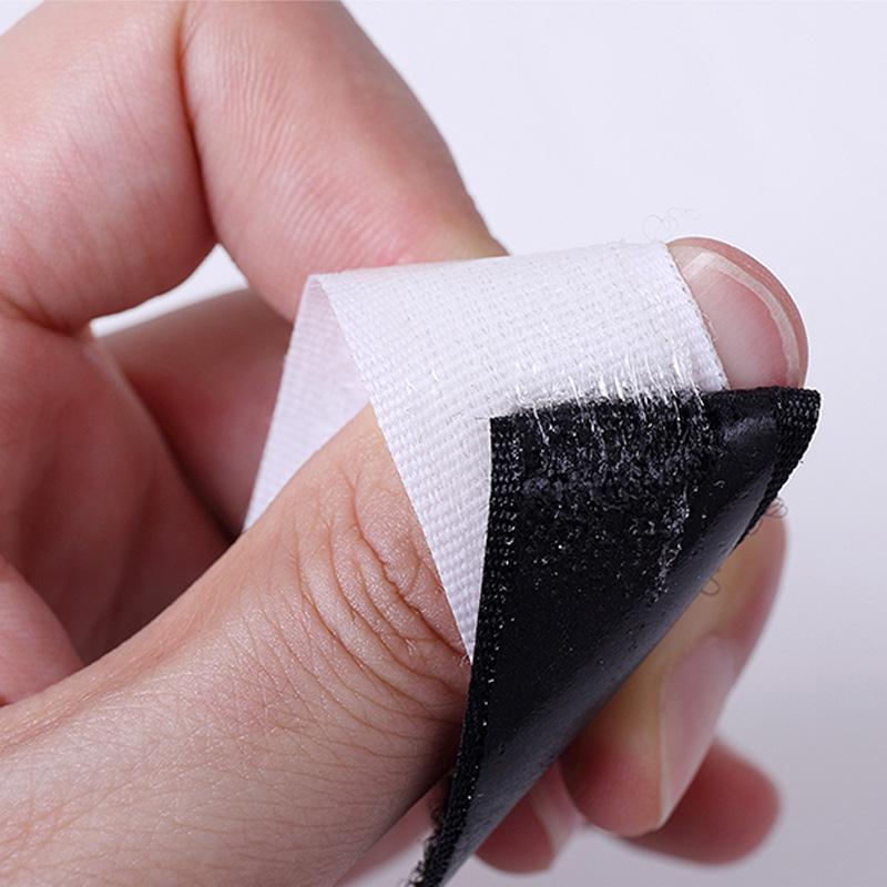 25Meter Strong Self-adhesive Hook and Loop Fastener Tape Magic Nylon Sticker Strap Adhesive with Glue for DIY Craft20/25/30/50MM