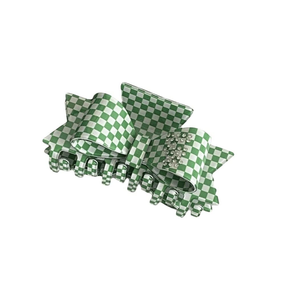 Korean Style Acetate Shark Clip Elegant Small Hair Clip Sweet Bowknot Hair Claw  Girls
