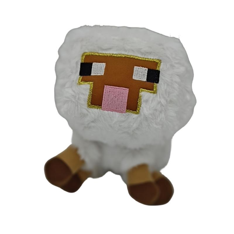 Cuddly White Sheep Plush Toys Game Baby Sheep Plush Soft Stuffed Animals Toys for Children Kids Gifts 16cm