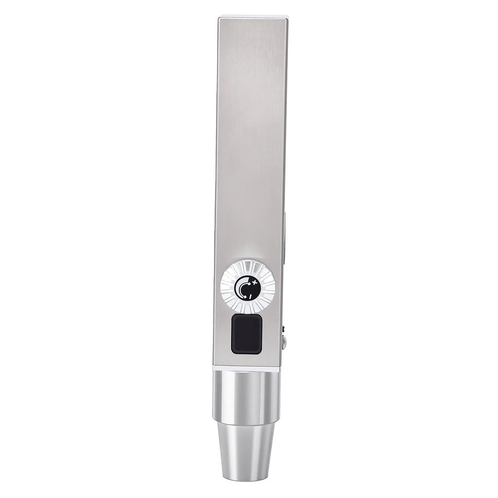 Luce di Valutazione Giada Manopola Rotante Dimmabile Continuamente Ricaricabile Torcia per Gemme 3 Sorgenti Luminose Bianca Gialla 365nm