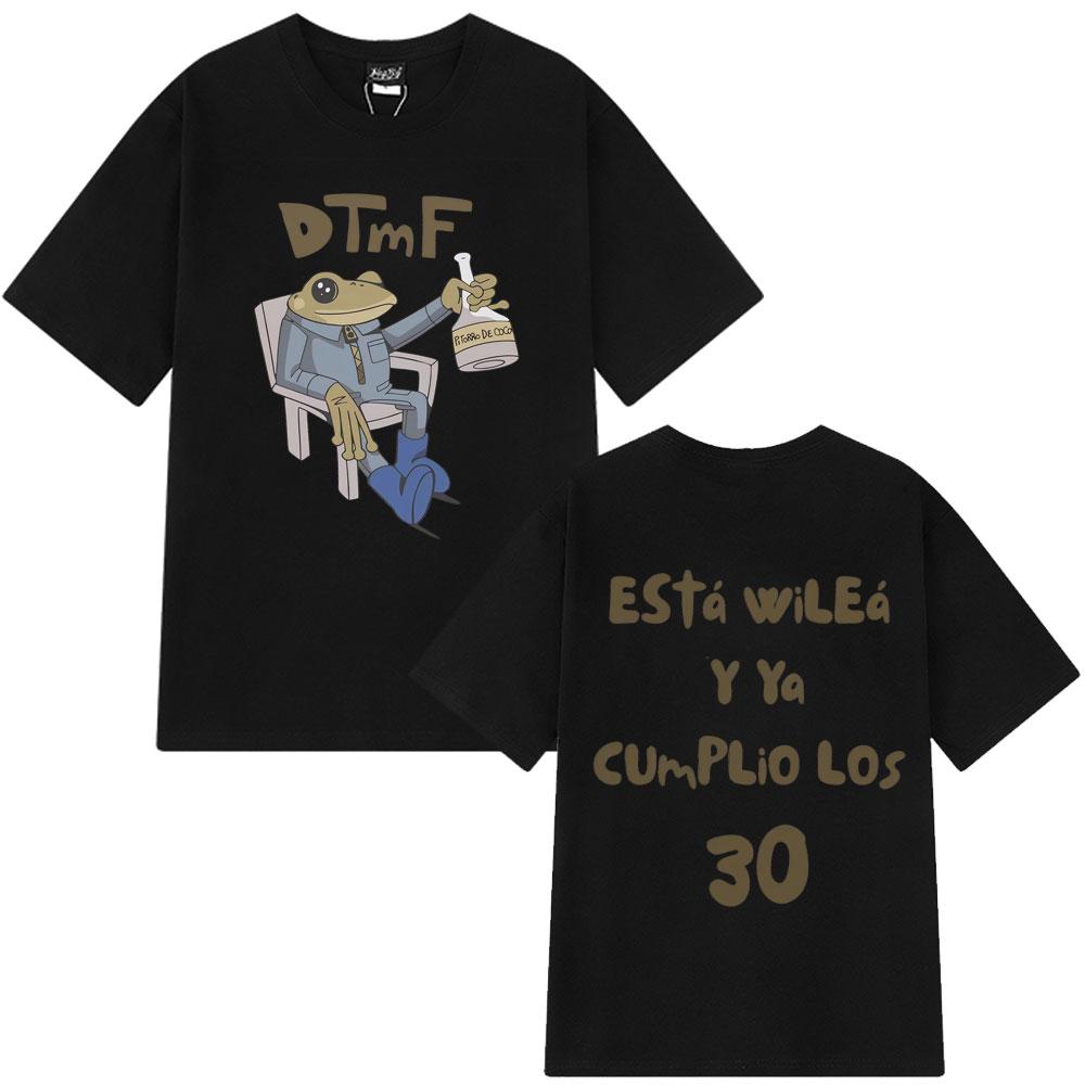 Esta Wilea Personalized Bad Bunny Dtmf New Album T Shirt Unisex Unisex Fashion Clothing Summer Cotton Casual Tshirts Streetwear Top