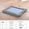 Breathable Summer Cooling Pet Mat for Cats & Dogs - Cotton Comfort for Medium & Small Breeds