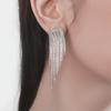 Portable Copper Tassels Earrings Comfortable All Day Wear Daily Fashion Jewelry