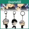 Yur On Ice Katsuki Yuri Victor Nikiforov Acrylic Keychain Printed Cartoon Character Keyring For Collectors