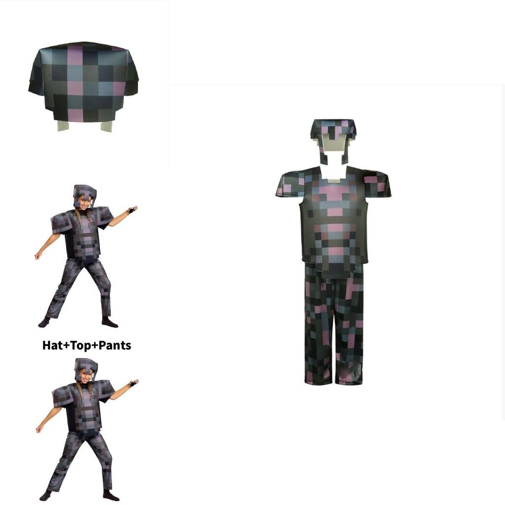 Minecraft Diamond Armor Cosplay Costume For Game Anime Role Play Halloween