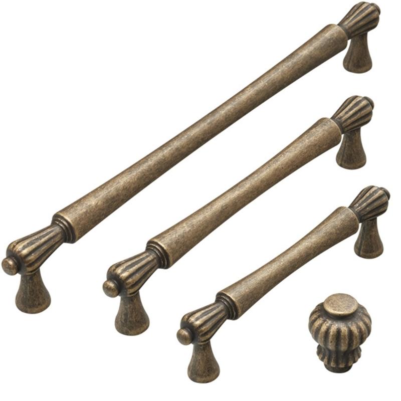 Set of 2 Vintages Styles Bronze Handles Enhancing Elegant In Home Interior and Furniture Restoration Casual Use