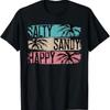 Salty Sandy Happy T Shirt Black S Vintage Washed Fashion Graphic Comfortable Stylish Unisex Soft Versatile Casual Slightly