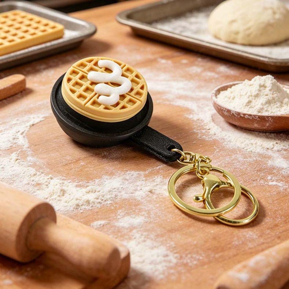 Mini Cartoon Cheesecake Pendant 3D Printed Keyboard Fidget Toy Kids Birthday Party