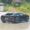 Bugatti Chiron Supersport Simulace Odlévaná a Hračková Vozidla Zvuky a Světlo Natahovací Auto 1:32 Dárky z modelů ze slitin pro děti