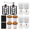 11pcs For Shark Foam Filters Base-Post Motor Filter Pre-Filter Cleaning Tools WS642AE Wandvac System Ultra-Lightweight Vacuum