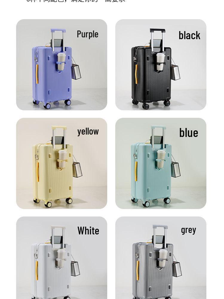 Evrensel Tekerlekli ve Şifreli Kilitli Ekstra Büyük 26 İnç Öğrenci Tekerlekli Çanta - Kalın, Dayanıklı ve Sağlam