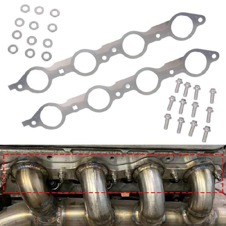 High Temp Metal Exhaust Gasket Set For Long Lasting Seal & Vibration Resistance 551696 12617944 03413B 11518860 11609481