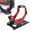 Suport roată motocicletă 1800 Lbs Pliabil Oțel Suport roată față pentru roți de 8-21 inchi Cruiser Sport Motociclete de teren Remorcă Camion