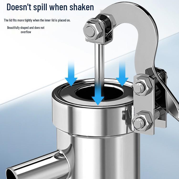 Landelijk Ouderwets Gietijzeren Handbediende Roestvrijstalen Putpomp