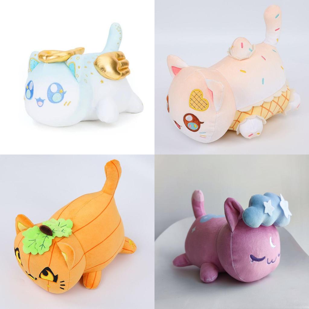 Cute Aphmau Cat Plush Toy Soft And Luminous Stuffed Pillow For Fans Collectors And Kids