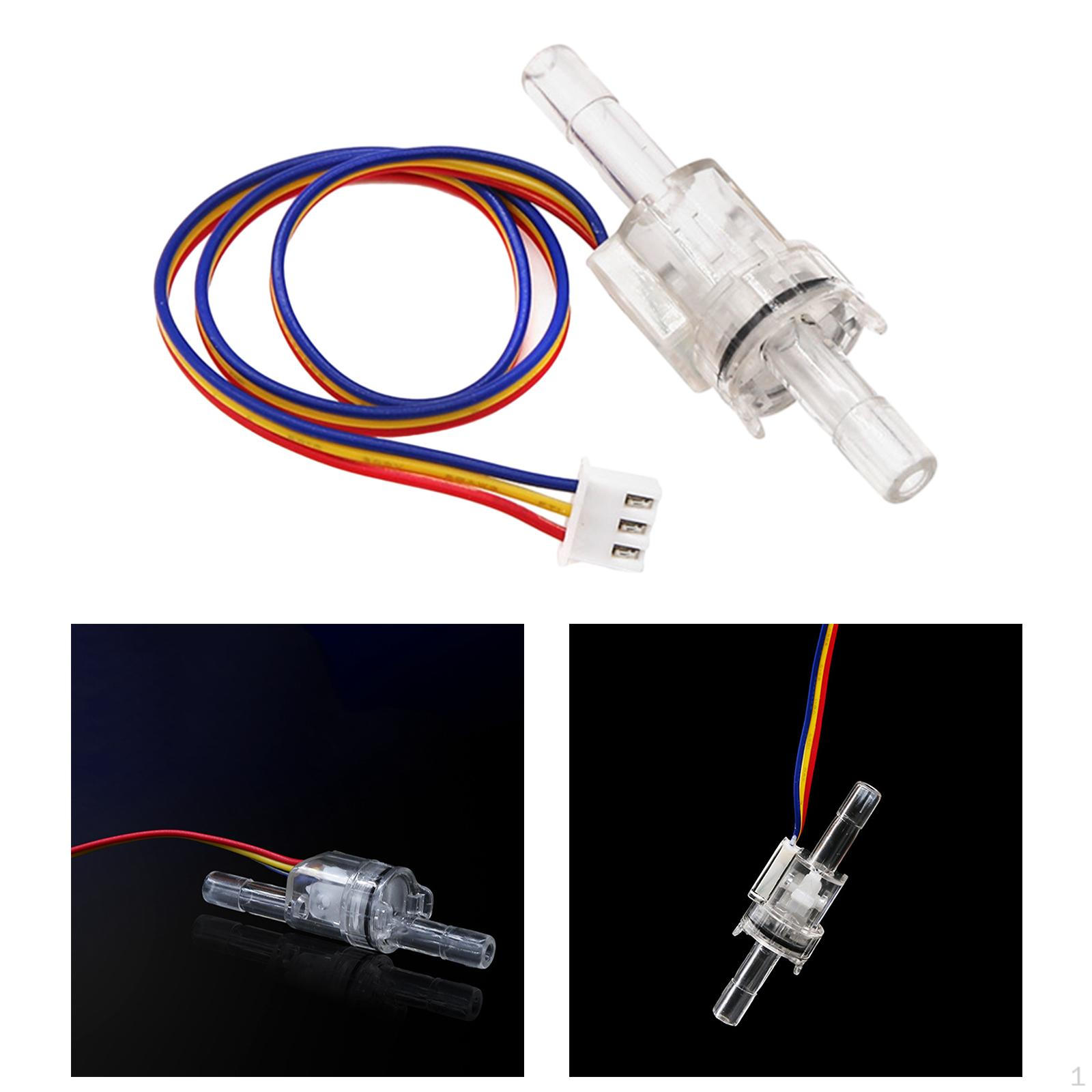 

Датчики расхода воды, счетчик, аксессуары для машины для напитков, прямая замена, набор «сделай сам», жидкостный зал inner diameter 3.5mm