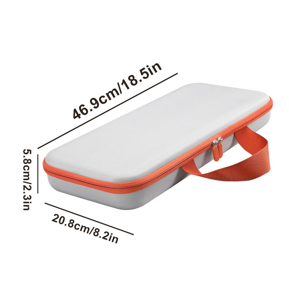 For Airstrait HT01 Hair Straightener Storage Bag  EVA Waterproof Hard Shell Carring Case Portable Curling Irons Storage Bag