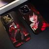 K-Kakegurui Y-Yumeko  Phone Case For iPhone 16 17 15 14 12 13 Pro Max Black Color Shockproof Cover