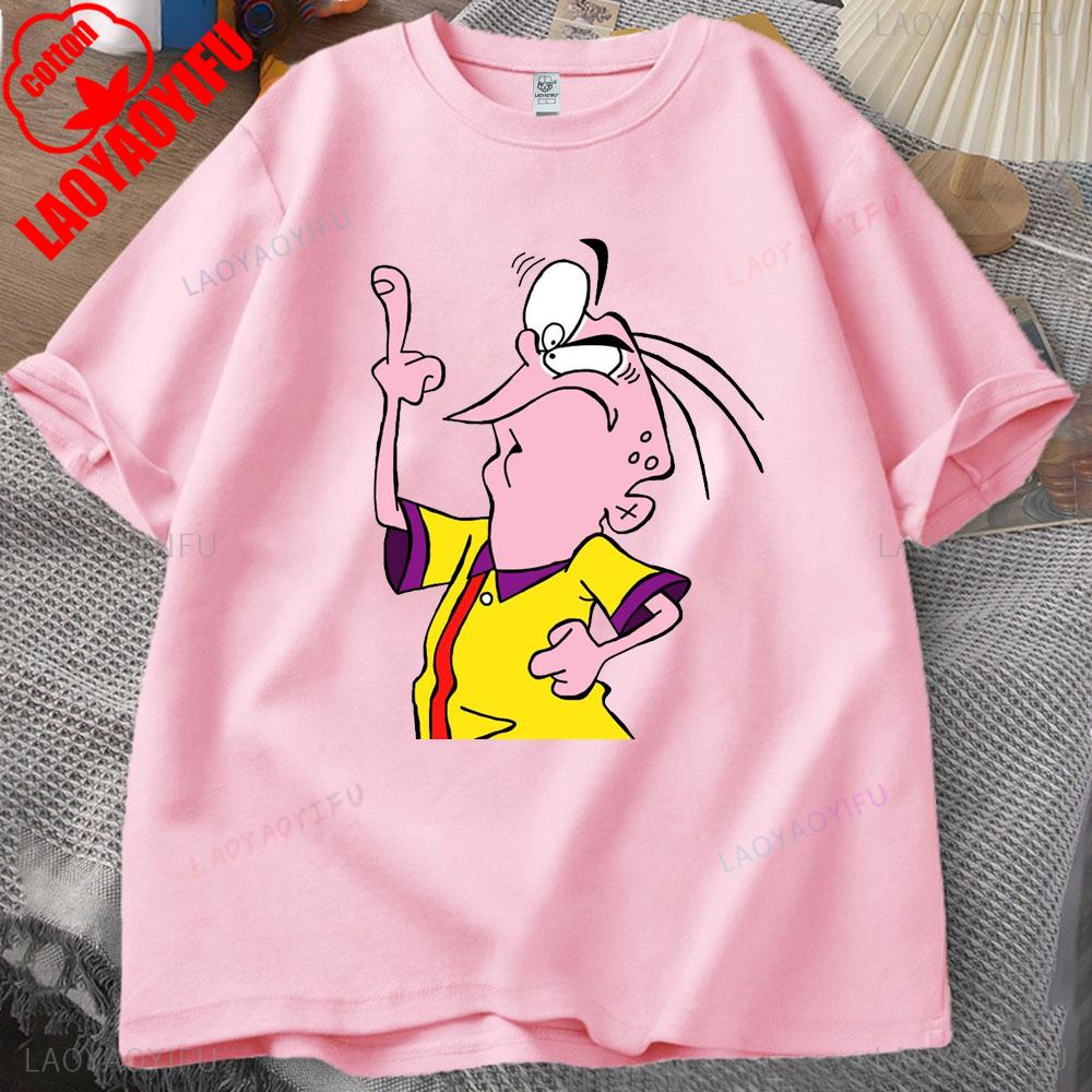 Ed,Edd N Eddy Man T Shirt Ed,Edd N Eddy Printed T-shirt Tops Hip-hop Novelty Trend Simple Style for Outdoor Enthusiasts