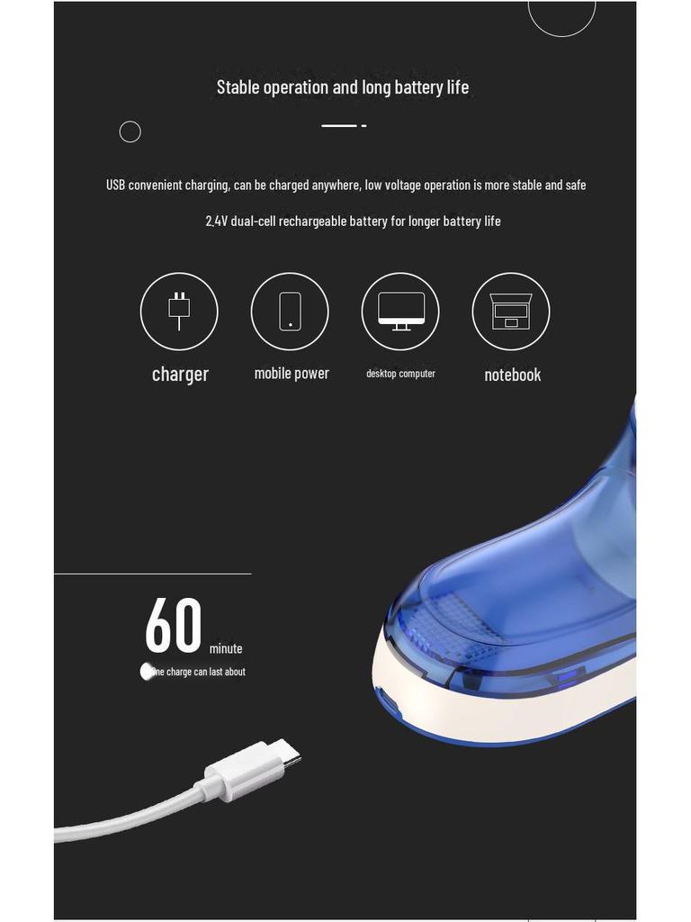 Rechargeable Lint Remover for Sweaters, Coats, Clothes, and Pants