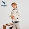 HAZZYS Boys' Colorblock Hooded Knit Cardigan