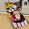 Jujutsu Kaisen Anime Mikrofaser Bedrucktes Strandtuch Bergsteigen Yoga Strand Schwimmen Laufen Saugfähiges Weiches Handtuch